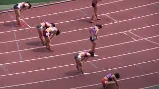 2015インカレ 女子400mH決勝 藤原未来 57.71
