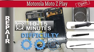 How to separate ? LCD from the cover ? Motorola Moto Z Play TX1635-02