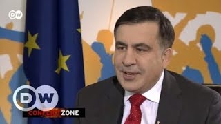 Самое острое интервью с Михаилом Саакашвили о Порошенко и агентах Кремля - Conflict Zone на русском