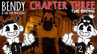 ? BENDY and the Ink Machine CHAPTER THREE ENDING: The Path of the Angel (Part 3) | BATIM 3 Gameplay