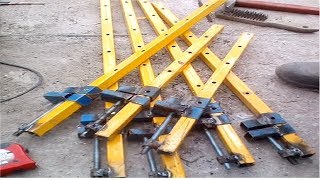 Дешевые струбцины ваймы для мастерской своими руками