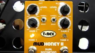 T-Rex Engineering Mudhoney II Distortion Guitar Effects Pedal