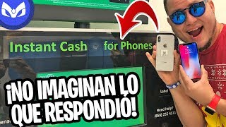 VENDIENDO CLON iPhone X A MAQUINA WALMART
