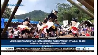 Lepas Penat dengan Berkemah di Glamping De Loano Didampingi Kesenian Daerah