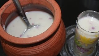 Kambu koozh in tamil - கம்பு கூழ் கஞ்சி seimurai -How to make pearl millet porridge Tamil