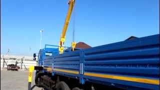 Кран-манипулятор Soosan SCS 513 на базе Камаз-65117