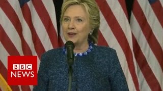 Hillary Clinton addresses FBI probe of new emails - BBC News