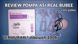 REVIEW POMPA ASI ELEKTRIK REAL BUBEE + CARA PAKAI