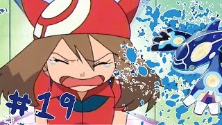 Pokémon Zafiro Alfa Hardlocke Gameplay Español Parte 19: La mala suerte está aquí...
