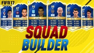 FIFA 17 Squad Builder - FULL PRIMERA DIVISION TOTS! w/ TOTS Acuna, TOTS Benedetto + TOTS Pavon!