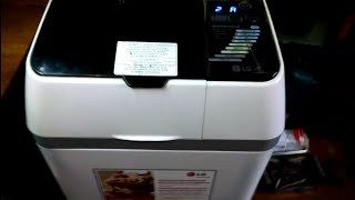 Ремонт хлебопечки LG HB 3001 BYT. Включается. Включаются программы. Греет. Не крутится мешалка