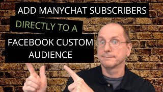 How to setup the ManyChat Custom Audience action