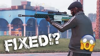 How to FIX the Heavy Sniper! (1 Shot) | GTA Online