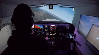 P2P 1U7 To KWYS (X-Plane Home Cockpit PilotEdge)