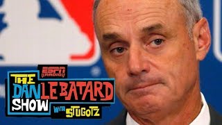 Le Batard grills MLB commish on Derek Jeter slashing Marlins' payroll | Dan Le Batard Show | ESPN