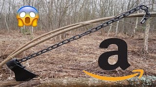 Необычное топорище для топора из стальной цепи