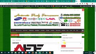 Gphone A7 Flash File MT6580 6.0 Frp Hang Logo Display Fix Firmware Stock Rom
