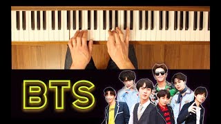 The Truth Untold "전하지 못한 진심" (BTS) [Early Intermediate Piano Tutorial]