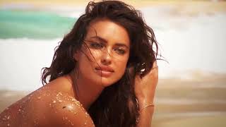 Irina Shayk charming model with a collection of swimwear (Remix) 4K UHD