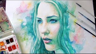 Speed Painting Watercolor : Spectrum