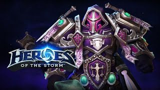 ♥ Heroes of the Storm (Gameplay) - Uther, Skins =/= Skills (HoTs Quick Match)