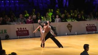Nino Langella & Kristina Moshenskaya - Final Rumba IDSF IO Latin Tallinn Trophy 2011