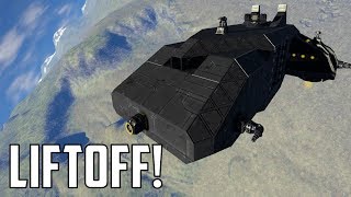 Space Engineers - S1E24 'Dropship Liftoff!'