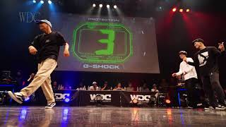SEI & KUBOTA vs Hurrikane & MasatoUnorthoDoggz BEST4 LOCKIN' WDC 2018 FINAL World Dance Colosseum