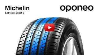 Tyre Michelin Latitude Sport 3 ● Summer Tyres ● Oponeo™