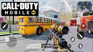 CALL OF DUTY MOBILE I SNIPER GAMEPLAY ULTRA GRAPHICS NUKETOWN 60FPS