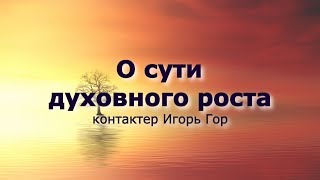 Ченнелинг. Серафим Саровский о сути Духовного роста