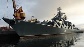 Самый мощный надводный корабль в мире Петр Великий Надводные атомоходы России
