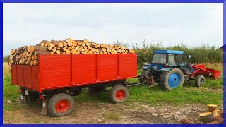 Убийца Колёс Десятикубовка Огромный Прицеп для Дров