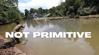 Adventure in the forest | fishing nets in the swamp forest, Part 5