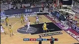 A1 Play-off 2010-2011 Paok - Aris 59-67 Highlights