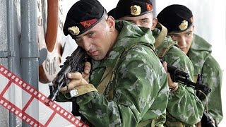 Морские пехотинцы против чеченских боевиков