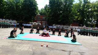 Армейский рукопашный бой. Показательное выступление. Выпуск 2014 г КВВУ (ВИ).
