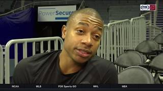 Isaiah Thomas discusses inspiration for Book Of Isaiah 2 with Allie Clifton