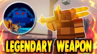 LEGENDARY SWORD! Beating Ice Elementalist BOSS in Winter Outpost | Dungeon Quest in Roblox