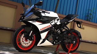 KTM RC 125 White Cinematic Walkaround #Bikes@Dinos