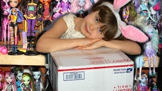 Распаковка посылки с куклами Монстер Хай из Америки Monster high