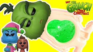 Dr. Seuss THE GRINCH Movie What's Inside r Doh Slime Belly Surprise Toys from 2018 GRINCH