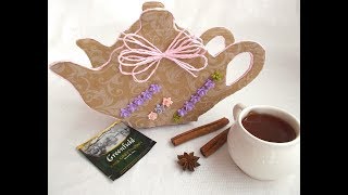 DIY Чайник для чайных пакетиков своими руками