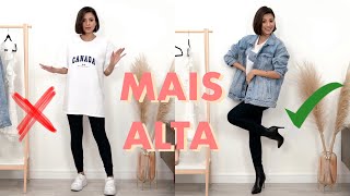 Pareça ser MAIS ALTA imediatamente só com truques ?? Viihrocha