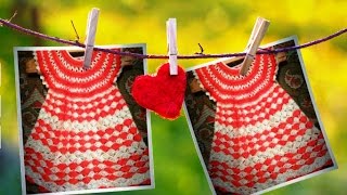 Детское платье крючком МК часть 1