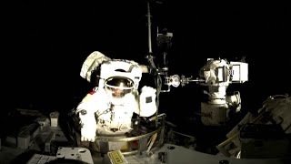 Shenzhou-14 astronauts begin first spacewalk