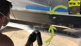 How To Spray Raptor Liner (UPOL | SUPER EASY!)
