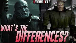 Mr X Resident Evil 2 Remake - (Differences with the Original and Remake of MR X)
