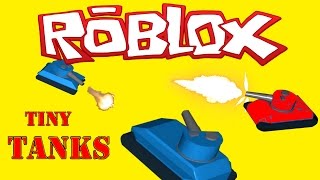 Roblox Игра для детей Крошечные Танки Tiny Tanks