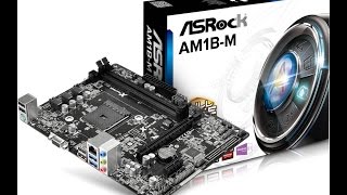 Asrock AM1B-M unboxing and review